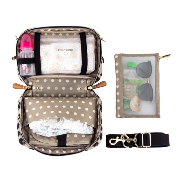 Twelve Little Diaper Bag Clutch in Leopard - Picture 2 of 16